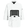 Button Chef Coat with Thermometer Pocket Thumbnail