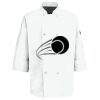 Button Chef Coat with Thermometer Pocket Thumbnail