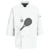 Button Chef Coat with Thermometer Pocket Thumbnail