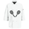 Button Chef Coat with Thermometer Pocket Thumbnail