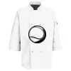 Button Chef Coat with Thermometer Pocket Thumbnail