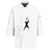 Button Chef Coat with Thermometer Pocket Thumbnail