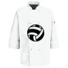 Button Chef Coat with Thermometer Pocket Thumbnail