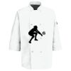 Button Chef Coat with Thermometer Pocket Thumbnail