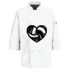 Button Chef Coat with Thermometer Pocket Thumbnail