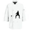 Button Chef Coat with Thermometer Pocket Thumbnail