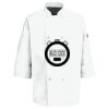 Button Chef Coat with Thermometer Pocket Thumbnail