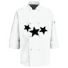 Button Chef Coat with Thermometer Pocket Thumbnail