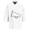 Button Chef Coat with Thermometer Pocket Thumbnail