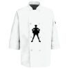 Button Chef Coat with Thermometer Pocket Thumbnail