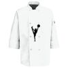 Button Chef Coat with Thermometer Pocket Thumbnail
