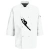 Button Chef Coat with Thermometer Pocket Thumbnail