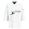 Button Chef Coat with Thermometer Pocket Thumbnail