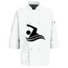 Button Chef Coat with Thermometer Pocket Thumbnail