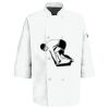 Button Chef Coat with Thermometer Pocket Thumbnail