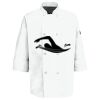 Button Chef Coat with Thermometer Pocket Thumbnail