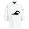Button Chef Coat with Thermometer Pocket Thumbnail