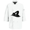 Button Chef Coat with Thermometer Pocket Thumbnail
