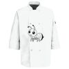 Button Chef Coat with Thermometer Pocket Thumbnail