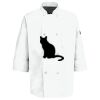 Button Chef Coat with Thermometer Pocket Thumbnail