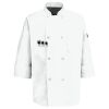 Button Chef Coat with Thermometer Pocket Thumbnail