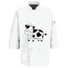 Button Chef Coat with Thermometer Pocket Thumbnail