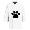 Button Chef Coat with Thermometer Pocket Thumbnail