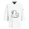 Button Chef Coat with Thermometer Pocket Thumbnail
