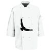 Button Chef Coat with Thermometer Pocket Thumbnail