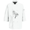 Button Chef Coat with Thermometer Pocket Thumbnail
