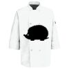 Button Chef Coat with Thermometer Pocket Thumbnail