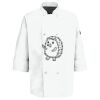 Button Chef Coat with Thermometer Pocket Thumbnail