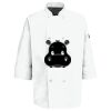 Button Chef Coat with Thermometer Pocket Thumbnail