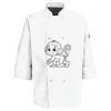 Button Chef Coat with Thermometer Pocket Thumbnail