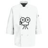 Button Chef Coat with Thermometer Pocket Thumbnail
