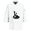 Button Chef Coat with Thermometer Pocket Thumbnail