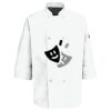 Button Chef Coat with Thermometer Pocket Thumbnail