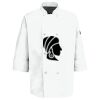 Button Chef Coat with Thermometer Pocket Thumbnail