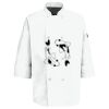 Button Chef Coat with Thermometer Pocket Thumbnail