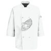Button Chef Coat with Thermometer Pocket Thumbnail