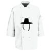 Button Chef Coat with Thermometer Pocket Thumbnail