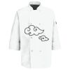 Button Chef Coat with Thermometer Pocket Thumbnail