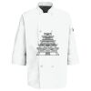 Button Chef Coat with Thermometer Pocket Thumbnail