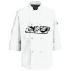 Button Chef Coat with Thermometer Pocket Thumbnail