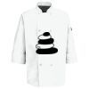Button Chef Coat with Thermometer Pocket Thumbnail