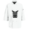 Button Chef Coat with Thermometer Pocket Thumbnail