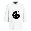 Button Chef Coat with Thermometer Pocket Thumbnail
