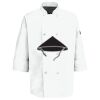 Button Chef Coat with Thermometer Pocket Thumbnail