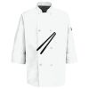 Button Chef Coat with Thermometer Pocket Thumbnail