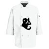 Button Chef Coat with Thermometer Pocket Thumbnail